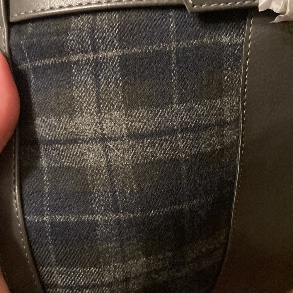 NWOT Zenith Patterned Grey Black High Riding Boot Womens Size 6 - Picture 7 of 8
